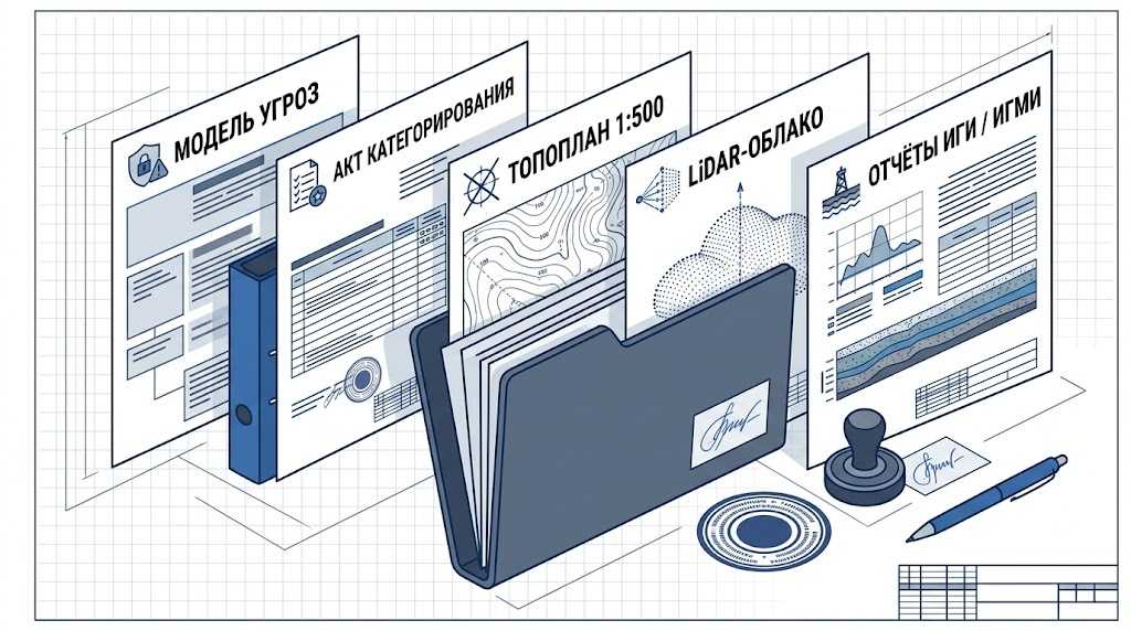 Состав исходно-разрешительной документации (ИРД) - схема