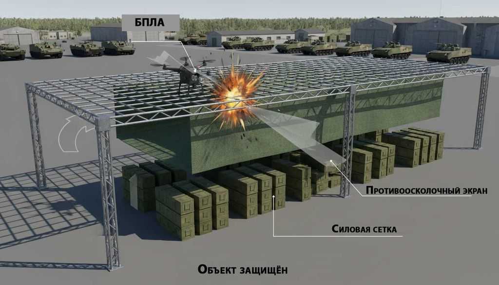 противоосколочные-экраны-над-критическим-объектом-воинской-части